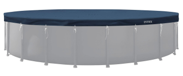 Intex Pool-Abdeckplane Allwetter-Deluxe 7.3m Dunkelblau